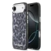Husă spate Karl Lagerfeld IML Leopard MagSafe pentru iPhone Air, gri
