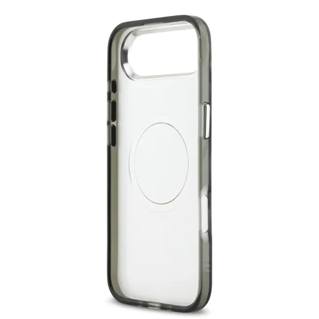 Husă spate Karl Lagerfeld IML Leopard MagSafe pentru iPhone Air, gri
