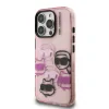 Husă spate Karl Lagerfeld IML Multi K&amp;amp;CH Heads pentru iPhone 16 Pro, roz