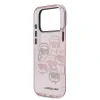 Husă spate Karl Lagerfeld IML Multi K&amp;amp;CH Heads pentru iPhone 17 Pro Max, roz