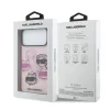 Husă spate Karl Lagerfeld IML Multi K&amp;amp;CH Heads pentru iPhone 17 Pro Max, roz