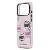 Husă spate Karl Lagerfeld IML Multi K&amp;amp;CH Heads pentru iPhone 17 Pro Max, roz