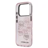 Husă spate Karl Lagerfeld IML Multi K&amp;amp;CH Heads pentru iPhone 17 Pro, roz