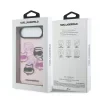 Husă spate Karl Lagerfeld IML Multi K&amp;amp;CH Heads pentru iPhone Air, roz