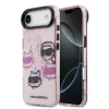 Husă spate Karl Lagerfeld IML Multi K&amp;amp;CH Heads pentru iPhone Air, roz