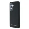 Husă spate Karl Lagerfeld PU Saffiano Metal Logo and Frame pentru Samsung Galaxy S25 Negru