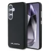 Husă spate Karl Lagerfeld PU Saffiano Metal Logo and Frame pentru Samsung Galaxy S25+ Negru