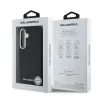 Husă spate Karl Lagerfeld PU Saffiano Metal Logo and Frame pentru Samsung Galaxy S25 Negru
