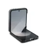 Husă spate Karl Lagerfeld PU Saffiano Monogram Karl Head pentru Samsung Galaxy Z Flip 6/7 FE Neagră