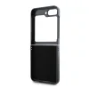 Husă spate Karl Lagerfeld PU Saffiano Monogram Karl Head pentru Samsung Galaxy Z Flip 6/7 FE Neagră