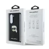 Husă spate Karl Lagerfeld PU Saffiano Monogram Karl Head pentru Samsung Galaxy Z Fold 6 Negru