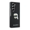 Husă spate Karl Lagerfeld PU Saffiano Monogram Karl Head pentru Samsung Galaxy Z Fold 6 Negru