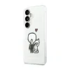 Husă spate magnetică Karl Lagerfeld IML K&amp;amp;CH Logo pentru Samsung Galaxy S26, transparentă