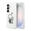 Husă spate magnetică Karl Lagerfeld IML K&amp;amp;CH Logo pentru Samsung Galaxy S26, transparentă