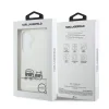 Husă spate magnetică Karl Lagerfeld IML K&amp;amp;CH Peekaboo Logo pentru Samsung Galaxy S26, albă