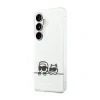 Husă spate magnetică Karl Lagerfeld IML K&amp;amp;CH Peekaboo Logo pentru Samsung Galaxy S26+, albă