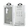 Husă spate magnetică Karl Lagerfeld IML K&amp;amp;CH Peekaboo Logo pentru Samsung Galaxy S26, neagră