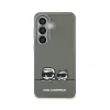 Husă spate magnetică Karl Lagerfeld IML K&amp;amp;CH Peekaboo Logo pentru Samsung Galaxy S26, neagră