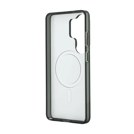 Husă spate magnetică Karl Lagerfeld IML K&amp;amp;CH Peekaboo Logo pentru Samsung Galaxy S26 Ultra, neagră