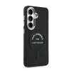 Husă spate magnetică Karl Lagerfeld PU RSG Logo pentru Samsung Galaxy S26+ Neagră