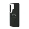 Husă spate magnetică Karl Lagerfeld PU RSG Logo pentru Samsung Galaxy S26 Ultra, neagră