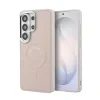 Husă spate magnetică Karl Lagerfeld PU RSG Logo pentru Samsung Galaxy S26 Ultra, roz