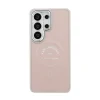 Husă spate magnetică Karl Lagerfeld PU RSG Logo pentru Samsung Galaxy S26 Ultra, roz