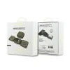 Încărcător wireless Guess PU 4G MagSafe 3 în 1 maro