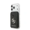 Portofel Guess PU 4G Mirror MagSafe Cardslot cu suport și suport, negru