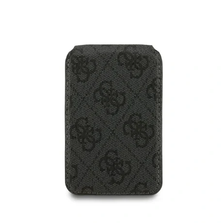 Portofel Guess PU 4G Mirror MagSafe Cardslot cu suport și suport, negru
