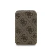 Portofel Guess PU 4G Mirror MagSafe cu slot pentru carduri și suport, maro