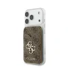 Portofel Guess PU 4G Mirror MagSafe cu slot pentru carduri și suport, maro