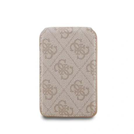 Portofel Guess PU 4G Mirror MagSafe cu slot pentru carduri și suport, roz