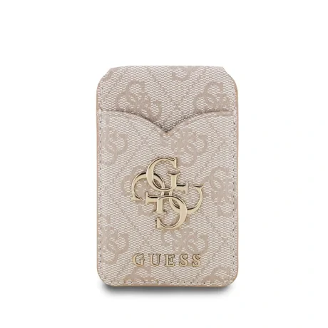 Portofel Guess PU 4G Mirror MagSafe cu slot pentru carduri și suport, roz
