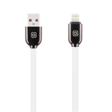 AMBALAJ: Cablu ME Sleek USB-A/Lightning, alb