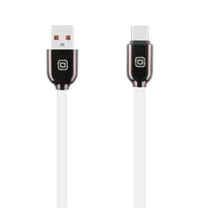 AMBALAJ: Cablu ME Sleek USB-A/USB-C, alb