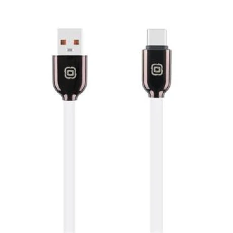 AMBALAJ: Cablu ME Sleek USB-A/USB-C, alb