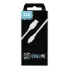 AMBALAJ: Cablu USB-A/Lightning ME simplu, 1 m, alb