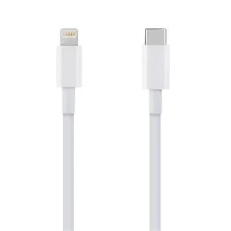 AMBALAJ: Cablu USB-C/Lightning cu încărcare rapidă ME, 1 m, alb