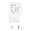AMBALAJ: Încărcător de călătorie ME GaN USB-A + USB-C 36W Alb