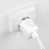 AMBALAJ: Încărcător de călătorie ME GaN USB-A + USB-C 36W Alb