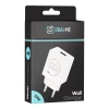 AMBALAJ: Încărcător de călătorie ME USB-A 10W Alb