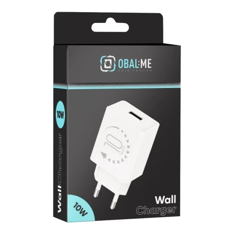 AMBALAJ: Încărcător de călătorie ME USB-A 10W Alb