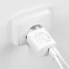 AMBALAJ: Încărcător de călătorie ME USB-A + USB-C 20W Alb