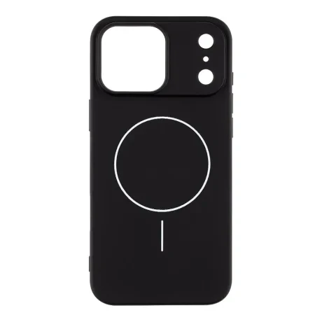 CARCASĂ: ME MagNetix Husă mată TPU pentru Apple iPhone 17 Pro Max Neagră