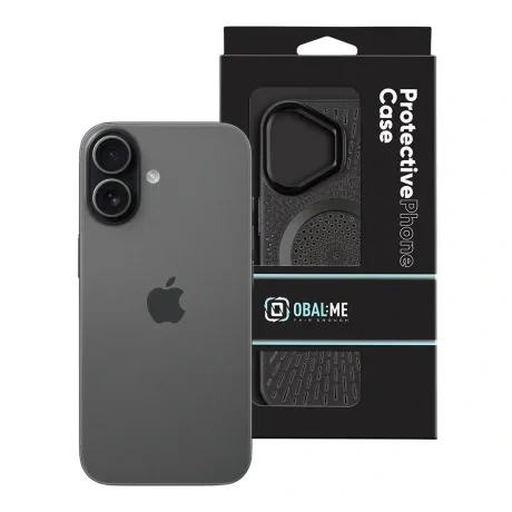 Carcasă OBAL:ME MagNetix Float pentru Apple iPhone 17 Neagră