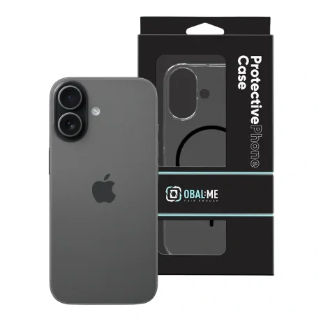 Carcasă OBAL:ME MagNetix Limpid pentru Apple iPhone 17, transparentă