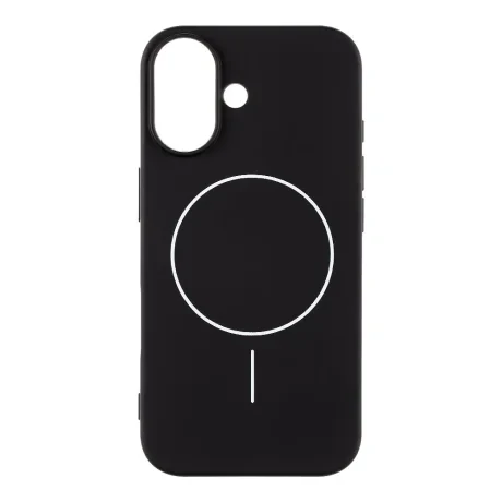 Carcasă OBAL:ME MagNetix mată TPU pentru Apple iPhone 17, neagră