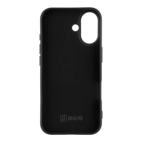 Carcasă OBAL:ME MagNetix mată TPU pentru Apple iPhone 17, neagră