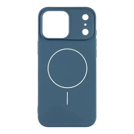 Carcasă OBAL:ME MagNetix mată TPU pentru Apple iPhone 17 Pro Max, albastru închis